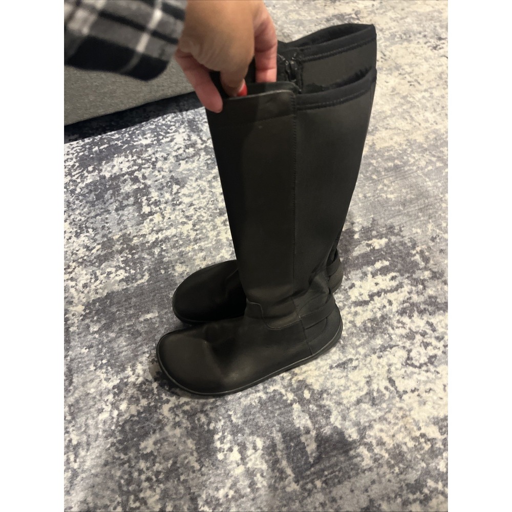 Vivobarefoot Ryder II Boots Women 39 L Pittards Leather Equestrian Sloane Black